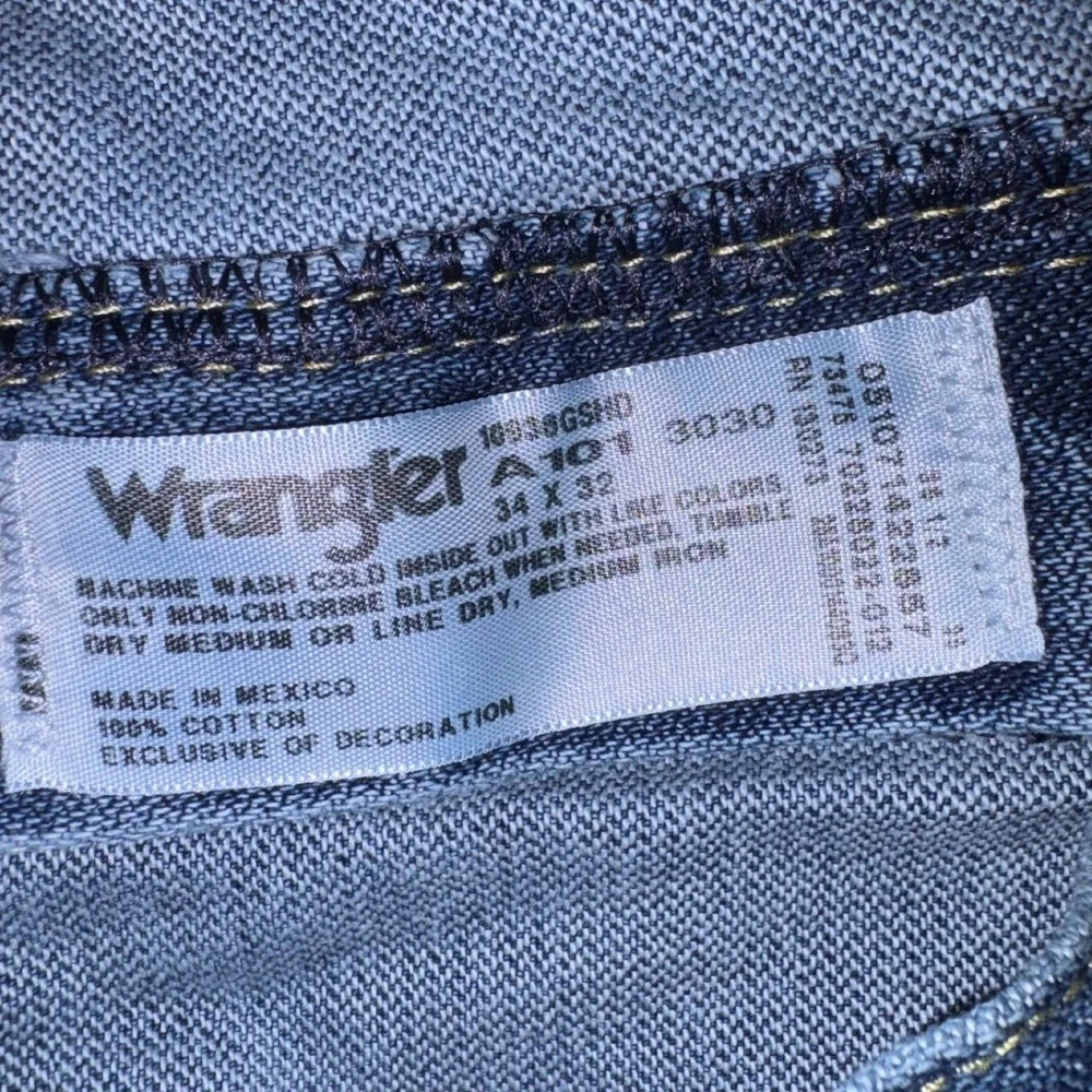 NWT Wrangler George Strait Jeans Mens 34x32 Slim Fit Bootcut Blue Denim Cowboy